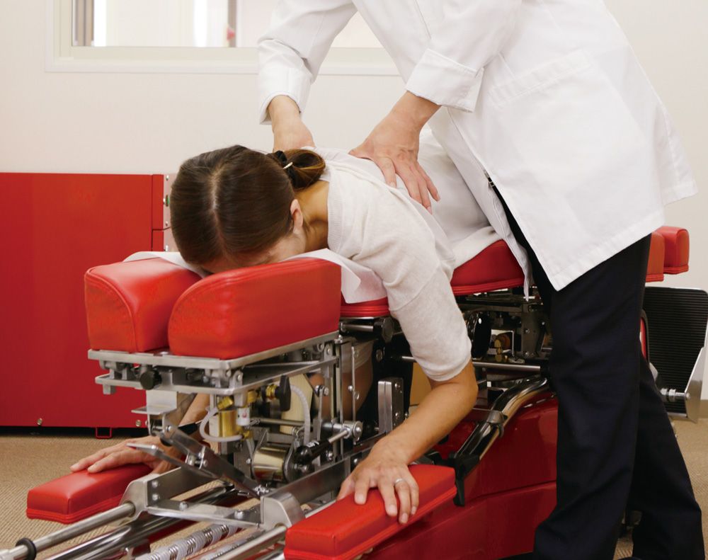 トムソンベッド施術